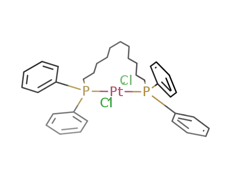 trans-Pt(Ph<sub>2</sub>P(CH<sub>2</sub>)11PPh<sub>2</sub>)Cl<sub>2</sub>