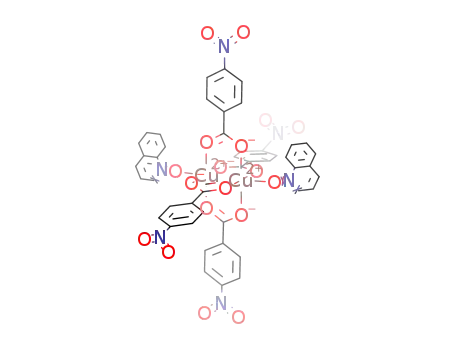[bis(4-nitrobenzoate)quinoline N-oxide-copper(II)]2