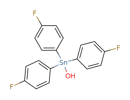 (4-F-C<sub>6</sub>H<sub>4</sub>)3Sn(OH)