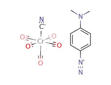 4-(dimethylamino)phenyldiazonium pentacarbonyl(cyano)chromate