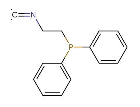 Molecular Structure of 30596-34-0 (Phosphine, (2-isocyanoethyl)diphenyl-)