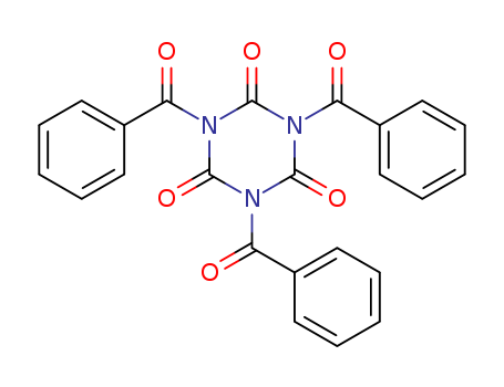 1,3,5-Triazine-2,4,6(1H,3H,5H)-trione, 1,3,5-tribenzoyl-