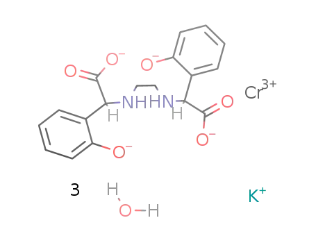 rac-ethylenebis((o-hydroxyphenyl)glycine) chromium(III) complex sodium salt trihydrate