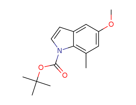 tert-butyl 5-methoxy-7-methyl-1H-indole-1-carboxylate
