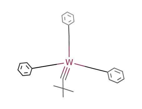 (C<sub>6</sub>H<sub>5</sub>CH<sub>2</sub>)3WCC(CH<sub>3</sub>)3