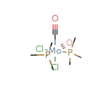 Mo(CO)2(P(CH<sub>3</sub>)3)2Cl<sub>2</sub>