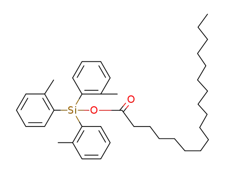 (2-toy)3Si(OOCC<sub>17</sub>H<sub>35</sub>)