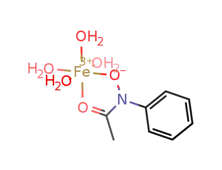 Fe(H<sub>2</sub>O)4CH<sub>3</sub>CONOC<sub>6</sub>H<sub>5</sub><sup>(2+)</sup>