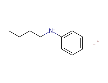 Molecular Structure of 99806-35-6 (Benzenamine, N-butyl-, lithium salt)