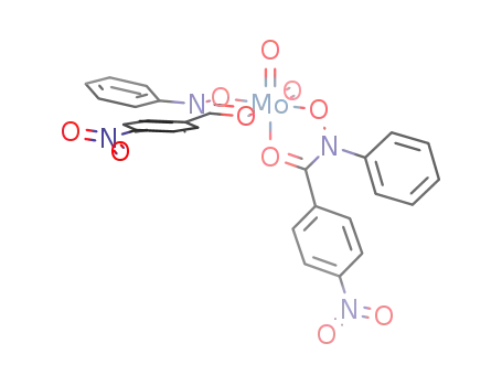 MoO<sub>2</sub>(ON(C<sub>6</sub>H<sub>5</sub>)CO(C<sub>6</sub>H<sub>4</sub>NO<sub>2</sub>))2