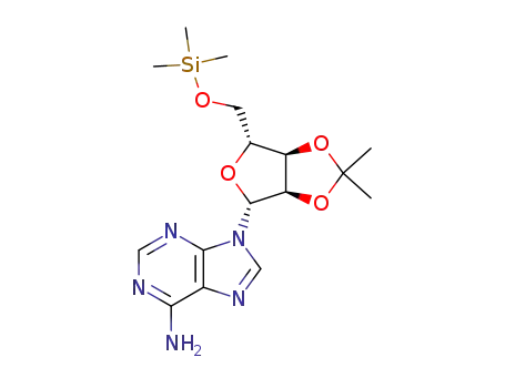 Adenosine, 2',3'-O-(1-methylethylidene)-5'-O-(trimethylsilyl)-