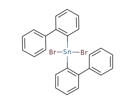 (C<sub>6</sub>H<sub>5</sub>-o-C<sub>5</sub>H<sub>4</sub>)2SnBr<sub>2</sub>
