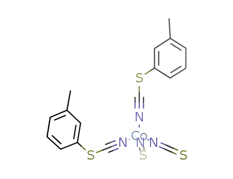 (SCN)2Co(NCSC<sub>6</sub>H<sub>4</sub>CH<sub>3</sub>-m)2