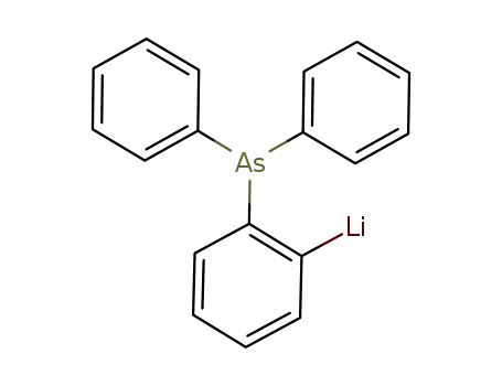 2-(C<sub>6</sub>H<sub>5</sub>)2AsC<sub>6</sub>H<sub>4</sub>Li