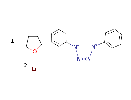 1-Tetrazene, 1,4-diphenyl-, monolithium salt