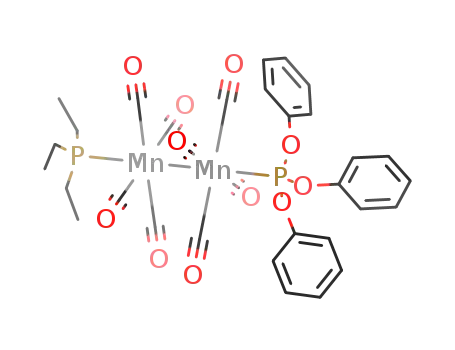 Mn<sub>2</sub>(CO)8(triethylphosphine)(triphenyl phosphite)