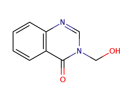 Molecular Structure of 14663-52-6 (3-(Hydroxymethyl)quinazolin-4(3H)-one)