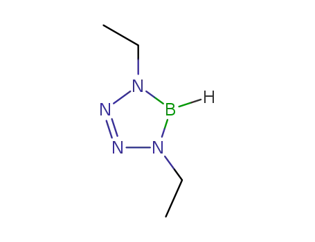 Molecular Structure of 19258-82-3 (1,4-Diethyl-4,5-dihydro-1H-tetrazaborole)