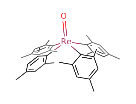 Molecular Structure of 110781-69-6 (tetramesityloxorhenium(VI))