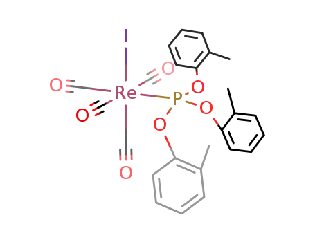 Re(CO)4(P(OC<sub>6</sub>H<sub>4</sub>CH<sub>3</sub>)3)I