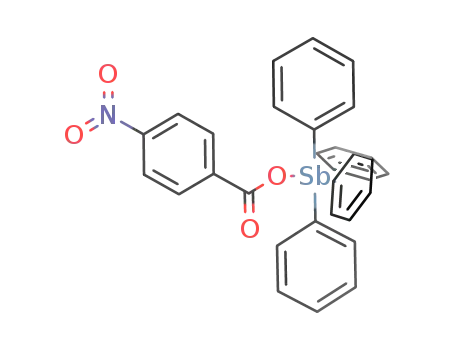 tetraphenylstibonium p-nitrobenzoate