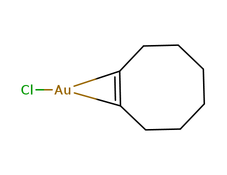 Molecular Structure of 12145-57-2 (Gold, chloro[(1,2-h)-cyclooctene]-)