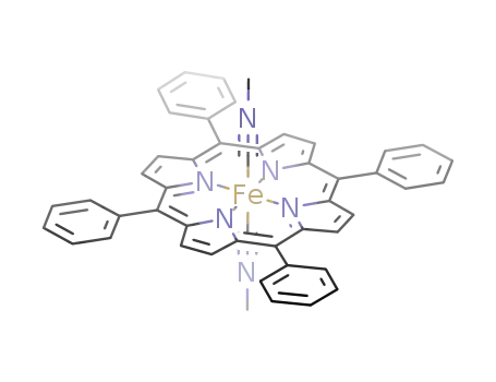 Fe(II)(TPP)(CNMe)2