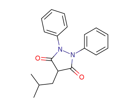 4-isobutyl-1,2-diphenyl-pyrazolidine-3,5-dione