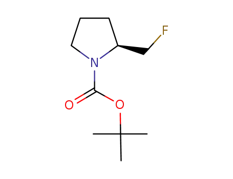1-Pyrrolidinecarboxylic acid, 2-(fluoromethyl)-, 1,1-dimethylethyl ester, (2S)-