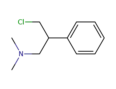 Benzeneethanamine, b-(chloromethyl)-N,N-dimethyl-