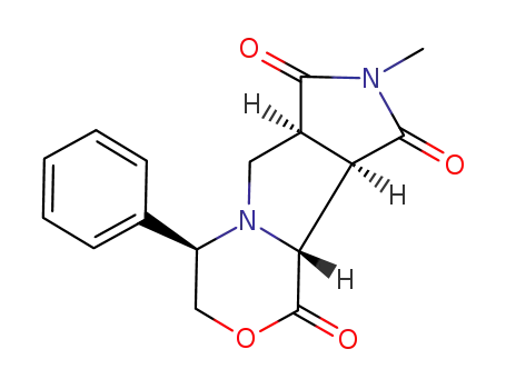 N-methyl 2(R),6(R),7(R),8(S) 2-phenyl-1-aza-4-oxa<4.3.0<sup>1,6</sup>>bicyclononan-5-one-7,8-dicarboximide