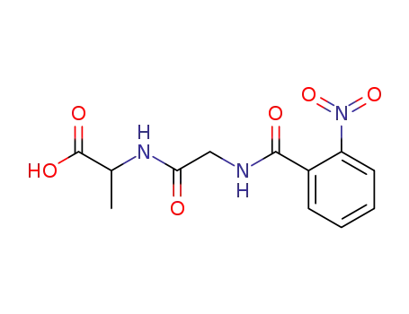 N(o-Nitrobenzoyl)glycylalanin