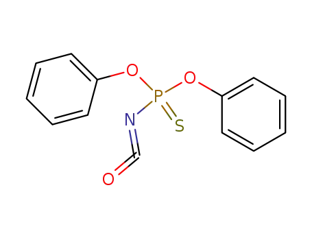 Molecular Structure of 13561-75-6 (DIPHENYL PHOSPHOROISOTHIOCYANATIDATE, 95)