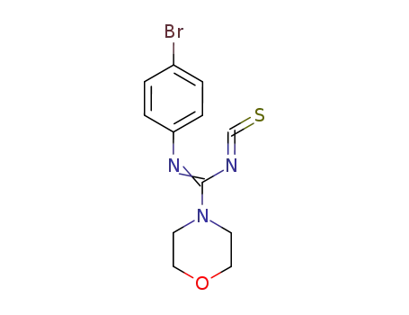 <i>N</i>-(4-bromo-phenyl)-morpholine-4-carboximidoyl isothiocyanate