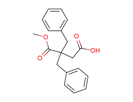 2,2-dibenzyl-succinic acid-1-methyl ester