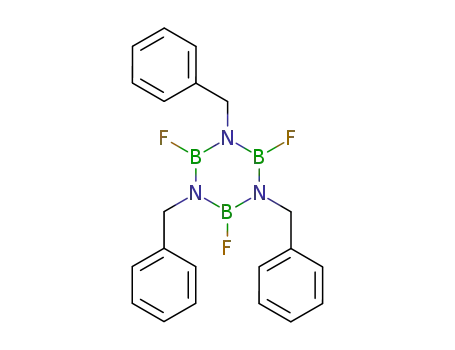 Molecular Structure of 1990-00-7 (N-tribenzyl-B-trifluoroborazine)