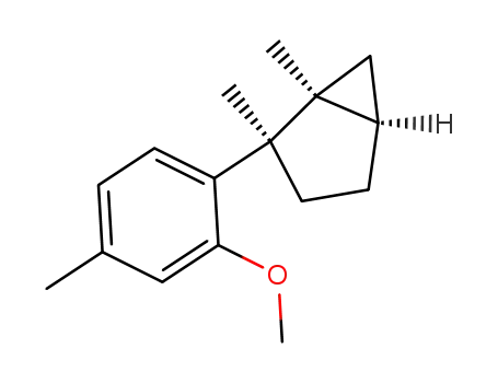 (1S,2R,5R)-2-(2-Methoxy-4-methyl-phenyl)-1,2-dimethyl-bicyclo[3.1.0]hexane