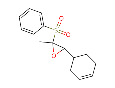 Oxirane, 3-(3-cyclohexen-1-yl)-2-methyl-2-(phenylsulfonyl)-