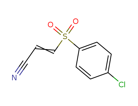 2-Propenenitrile,3-[(4-chlorophenyl)sulfonyl]-