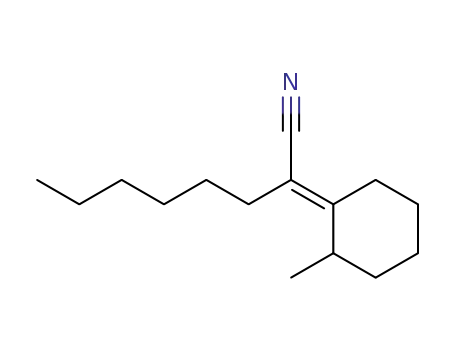 Octanenitrile, 2-(2-methylcyclohexylidene)-