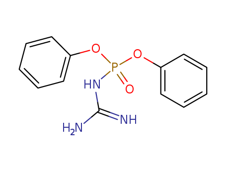 Phosphoramidic acid,(aminoiminomethyl)-, diphenyl ester (9CI) cas  10539-40-9