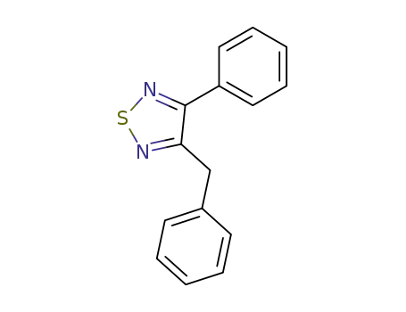 1,2,5-Thiadiazole, 3-phenyl-4-(phenylmethyl)-