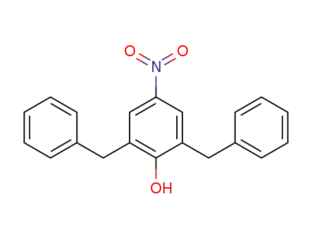 5-Nitro-2-hydroxy-1.3-dibenzyl-benzol
