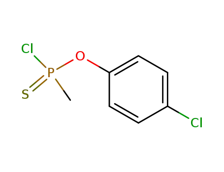 O-p-chlorophenyl methylphosphonochloridothioate