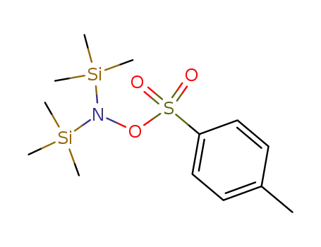O-p-Toluolsulfonyl-N,N-bis<(trimethylsilyl>-hydroxylamin