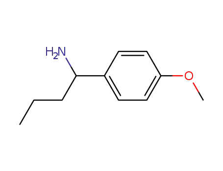 Molecular Structure of 51089-97-5 (Benzenemethanamine, 4-methoxy-a-propyl-)