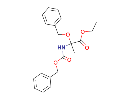 ethyl 2-phenylmethoxy-2-phenylmethoxycarbonylamino-propanoate cas  34604-07-4