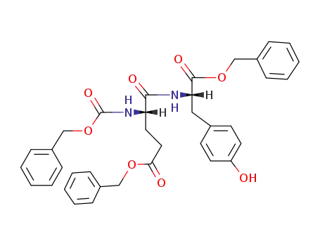 <i>N</i>-(<i>O</i>-benzyl-<i>N</i>-benzyloxycarbonyl-L-α-glutamyl)-L-tyrosine benzyl ester