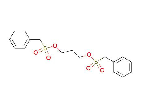 Molecular Structure of 26944-15-0 (Benzenemethanesulfonic acid, 1,3-propanediyl ester)