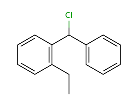 (+/-)-2-Aethyl-benzhydrylchlorid